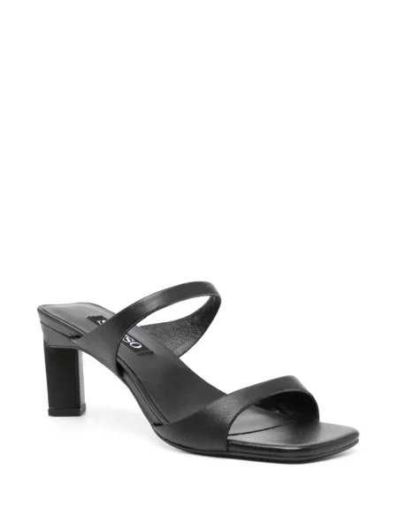 Papuci tip mules Senso negru