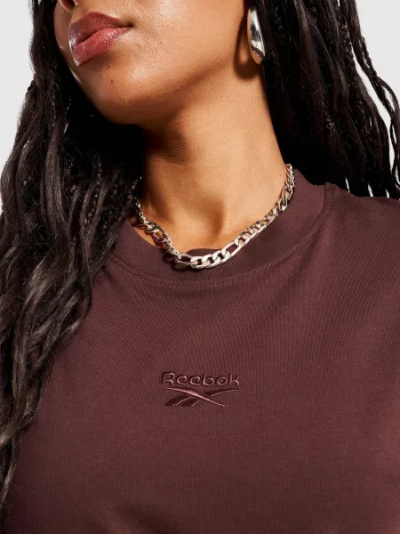 Reebok T-Shirt Mara brązowa