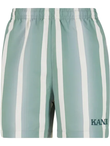 Karl Kani Hlače zelena bela