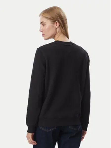 Tommy Jeans Mikina / stříbrná černá