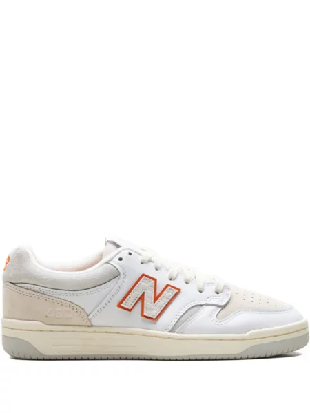 Sneakerși New Balance din piele alb