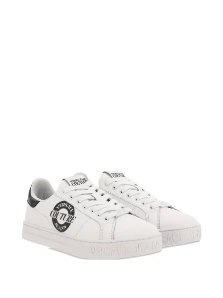 Sneakerși Versace Jeans Couture cu imagine alb