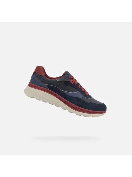 Sneakerși Geox albastru