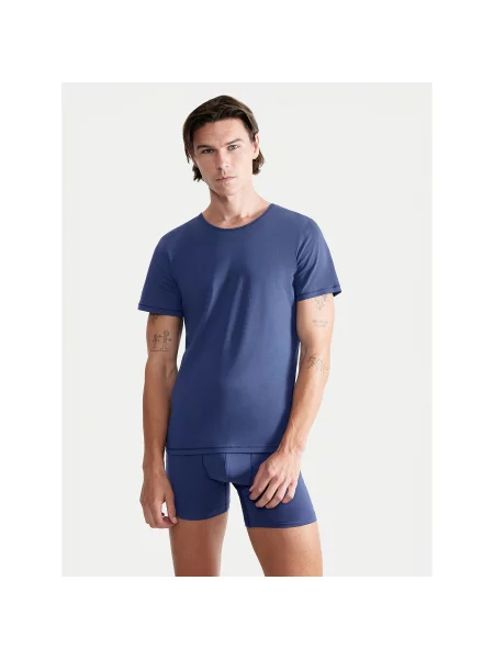 Sloggi Spodnja majica Slim Fit modra