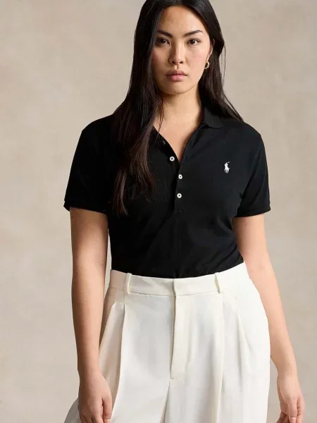 Koszulka polo Polo Ralph Lauren czarna