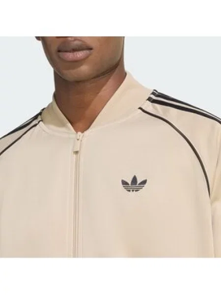 Mikina adidas béžová