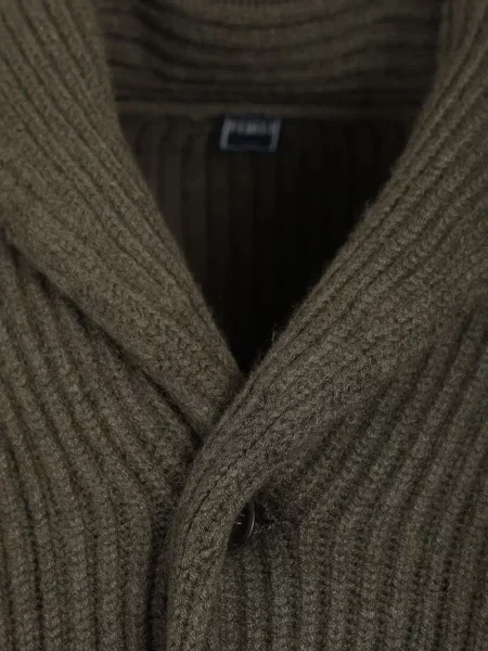 Gulerat cardigan Fedeli verde