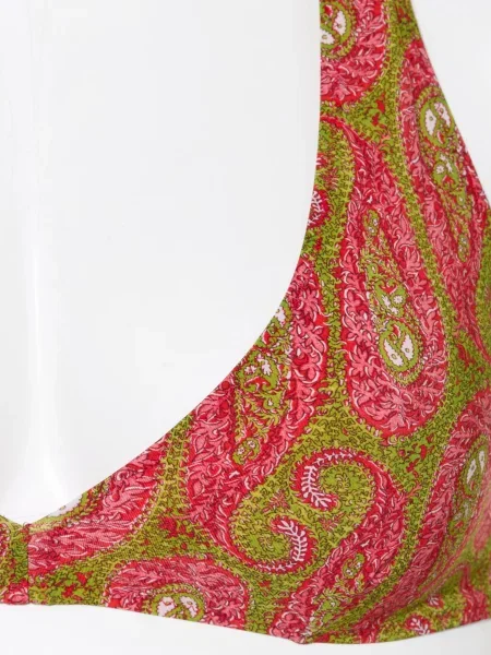 Etro Bikini Z Wiązaniem Na Szyi pink białe