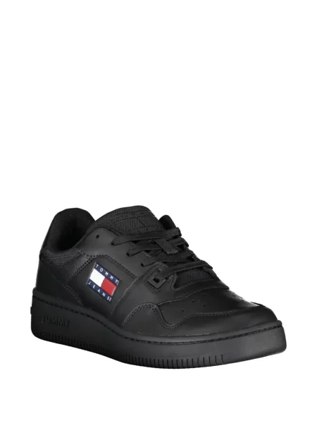 Маратонки Tommy Hilfiger с връзки с дантела черно