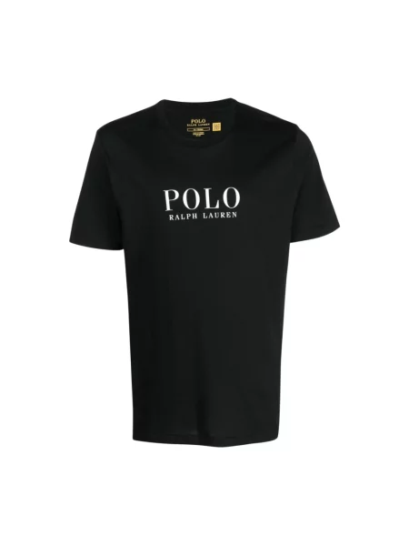 Koszulka polo Polo Ralph Lauren z logo czarna