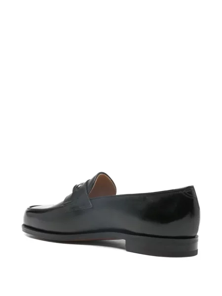 Pantofi loafer John Lobb negru