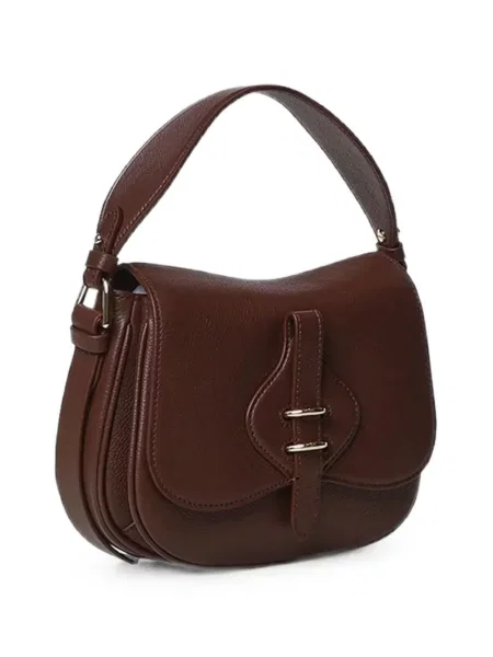 Geantă shopper Coccinelle din piele maro