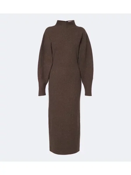 Rochie Max Mara de lână maro