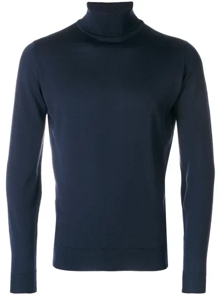 Pulover John Smedley albastru
