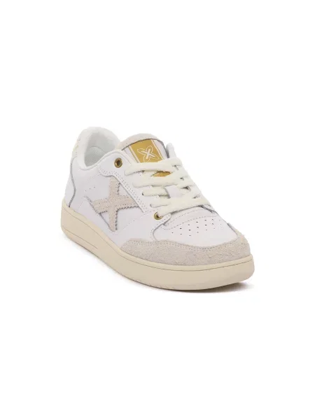 Pantofi Munich alb