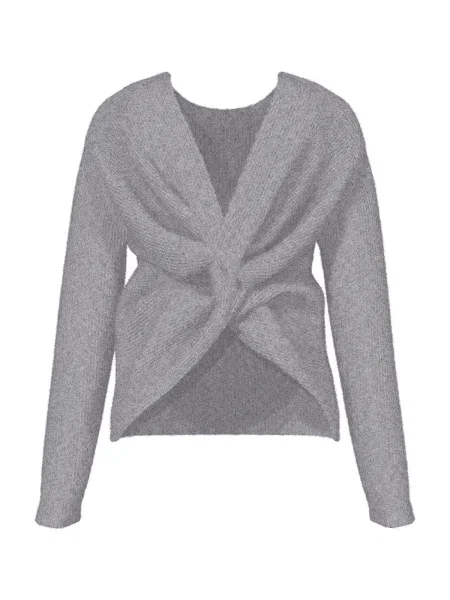 VILA Pulover VIOSAJA pegasto siva