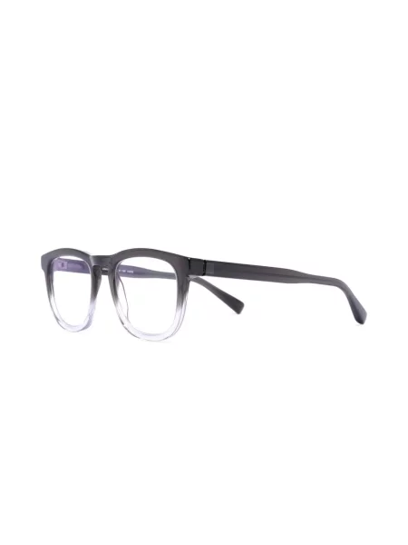Spalvų gradiento rašto saulės akiniai Mykita pilka