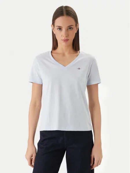 Gant Tricou celest albastru