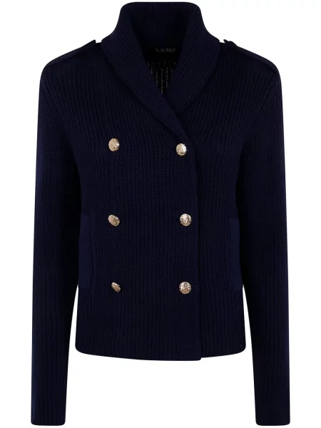 Geacă Lauren Ralph Lauren albastru