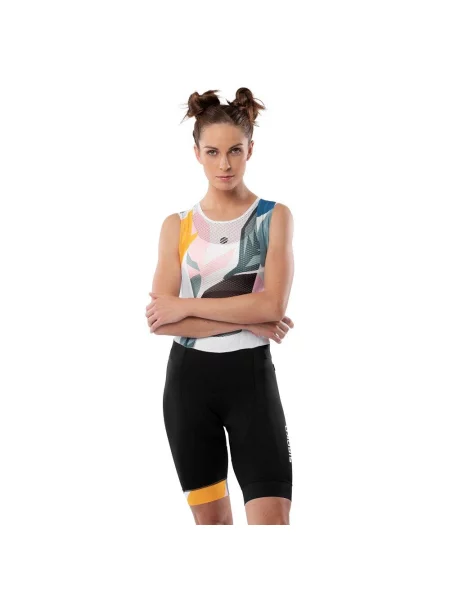 Spodenki rowerowe z szelkami BX SIROKO Jungle czarne