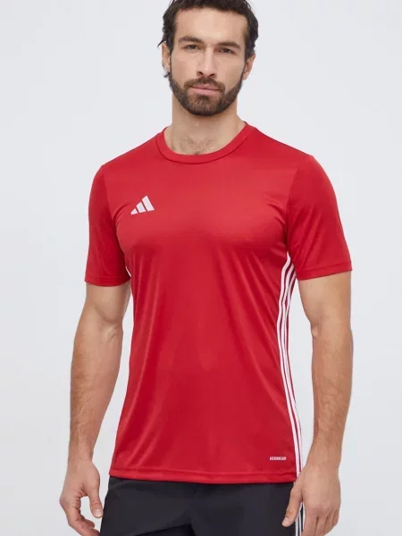 Tréninkové tričko adidas Performance Tabela 23 s aplikací červená