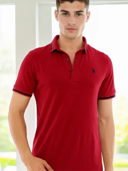 Polo majica Dewberry rdeča