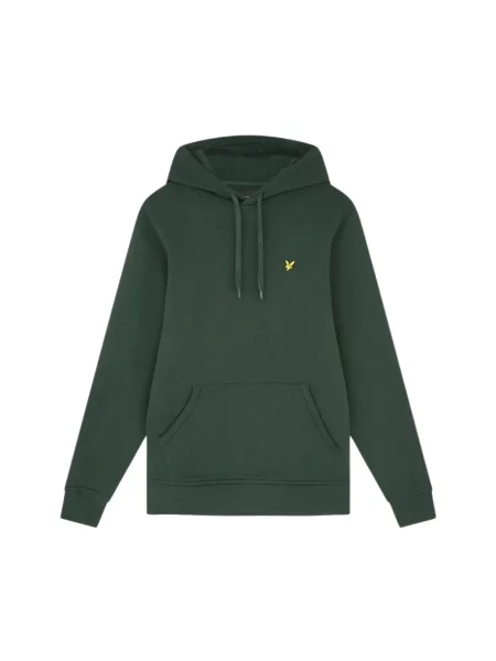 Bluza z kapturem Lyle & Scott zielona