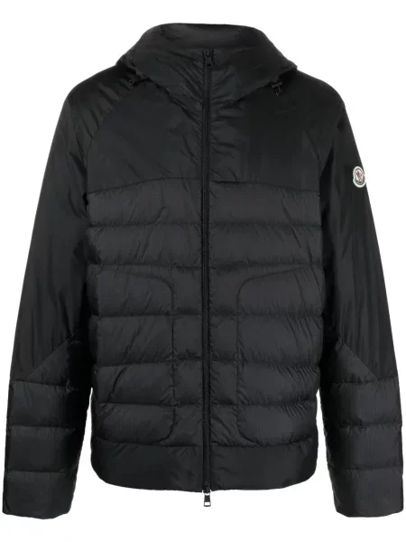 Geacă Moncler cu imagine negru