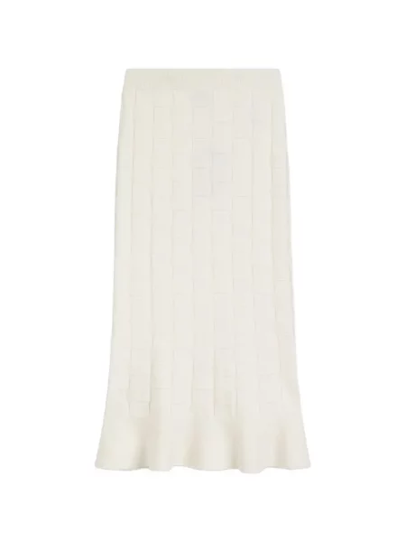 Fustă midi Boss tricotate până la genunchi