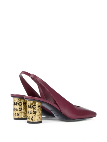 Pantofi cu toc Givenchy din piele roșu