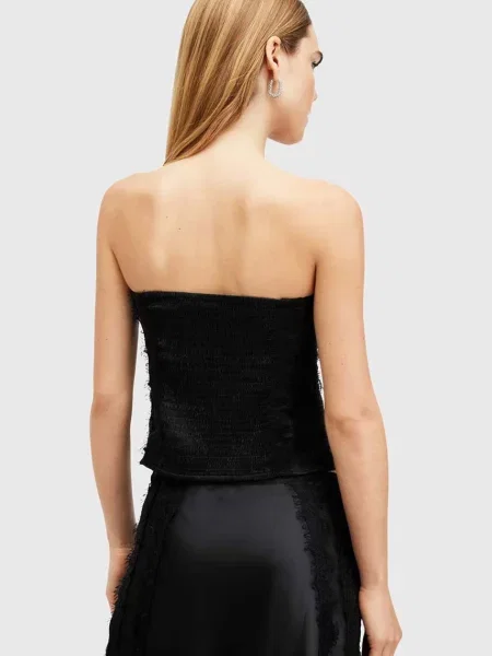 Top Allsaints černý