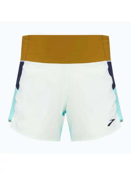 Spodenki do biegania Brooks Chaser 5" ice blue multi niebieskie