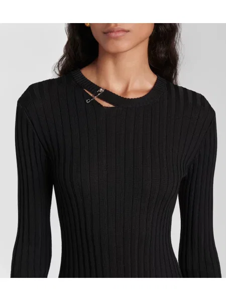 Rochie Versace tricotate negru