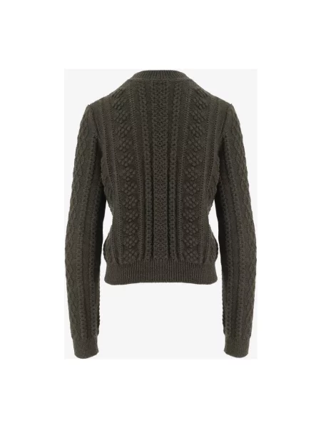 Sweter Jil Sander wełniany zielony