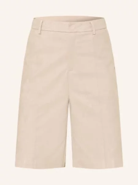 Grace & Mila Bermudy Vacanza W Stylu Skórzanym beige beżowe