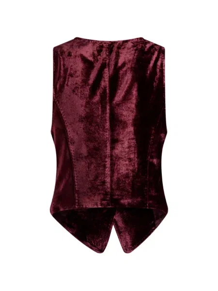 Vestă Etro de catifea roșu
