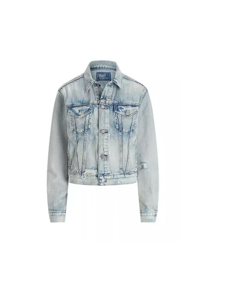 Kurtka jeansowa Polo Ralph Lauren klasyczna niebieska