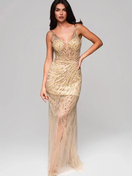 Rochie de seară Edoti de costum