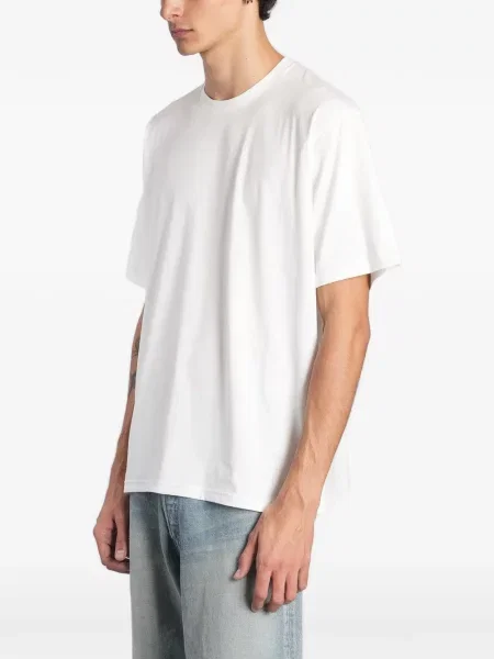 Tricou Ssstein cu decolteu rotund alb