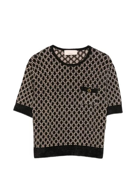 Sweter dziecięcy Elisabetta Franchi czarny