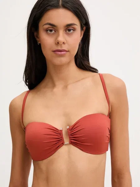 Max Mara Beachwear plavková podprsenka AMELIA oranžová
