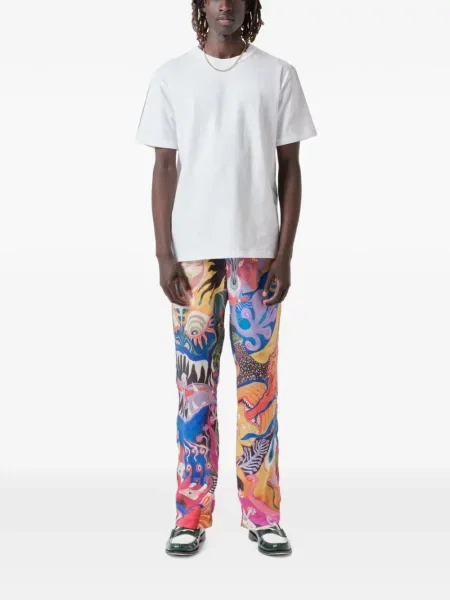 Tricou Endless Joy cu imagine alb