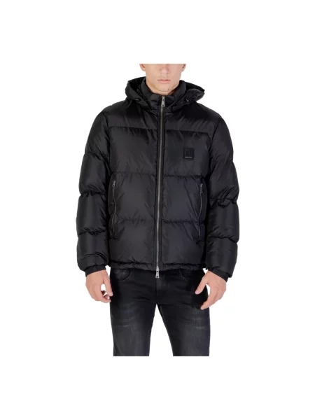 Kurtka puchowa Armani Exchange czarna