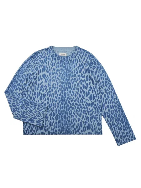 Pulover copii Zadig & Voltaire albastru