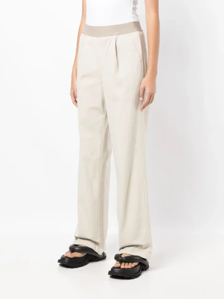 Hlače Fear Of God Essentials s autogramom siva