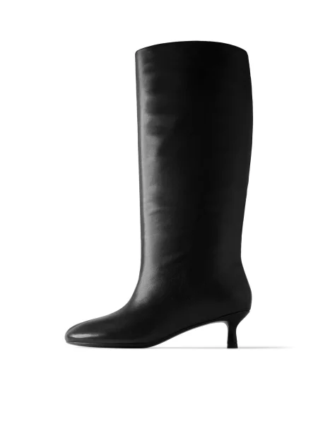 HANDMADE SHOES Botine DANCING WITH SHADOWS' negru