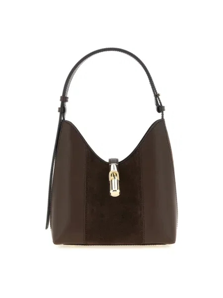 Torebka Furla skórzana brązowa
