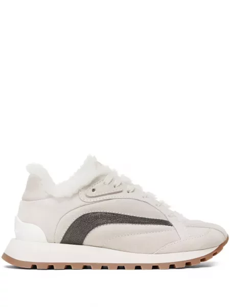 Sneakerși Brunello Cucinelli gri