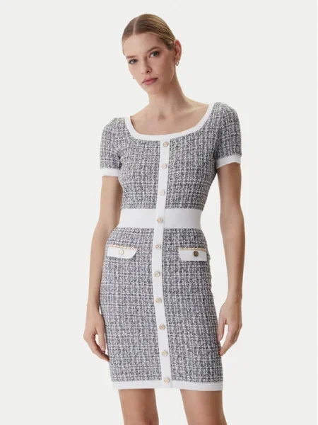 Guess Rochie tricotată gri