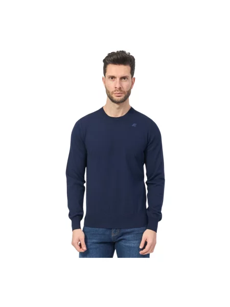 Sweter K-way niebieski